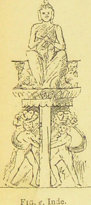 An illustration from La migration des symboles / [Eugène Félicien Albert Goblet d'Alviella]., 1891, leaf 170