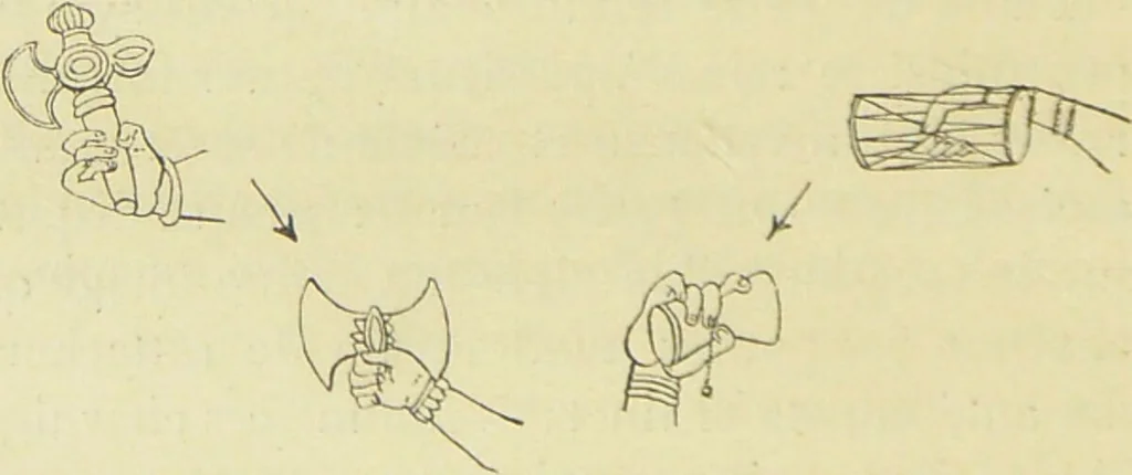 An illustration from La migration des symboles / [Eugène Félicien Albert Goblet d'Alviella]., 1891, leaf 236