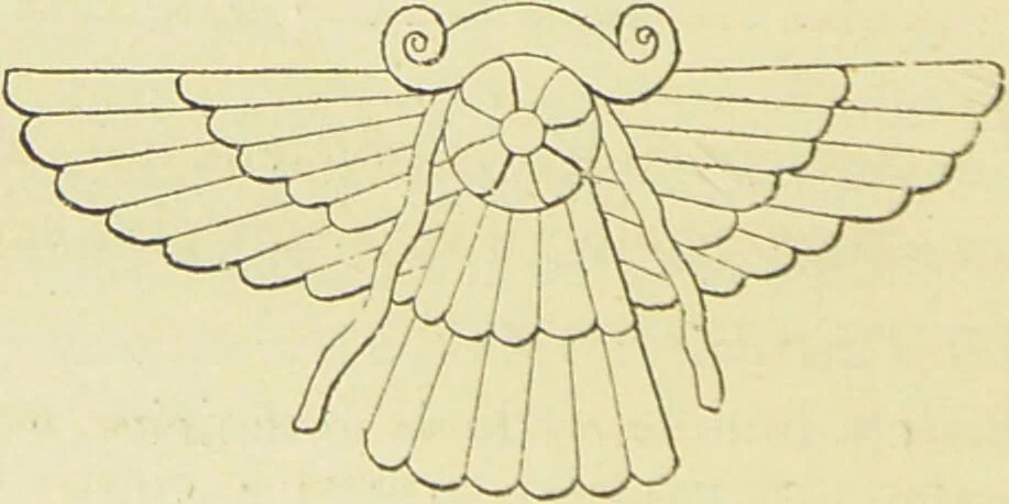 An illustration from La migration des symboles / [Eugène Félicien Albert Goblet d'Alviella]., 1891, leaf 280