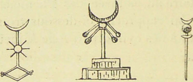 An illustration from La migration des symboles / [Eugène Félicien Albert Goblet d'Alviella]., 1891, leaf 308