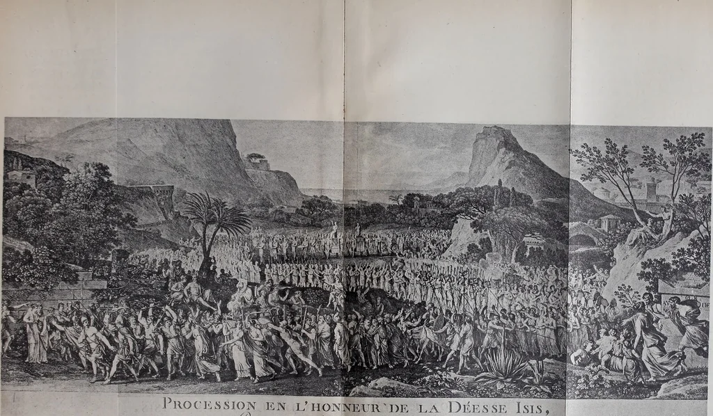 An illustration from La magie et l'hypnose : recueil de faits et d'expériences justifiant et prouvant les enseignements de l'occultisme / par Papus ; avec dessins de Ange Bossard, L. Bouchet, L. de Waldner et L. Delfosse., 1897, leaf 241