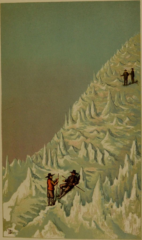 An illustration from Mexico to-day : a country with a great future, and a glance at the prehistoric remains and antiquities of the Montezumas / by Thomas Unett Brocklehurst ; with coloured plates and illustrations from sketches by the author., 1883, leaf 155