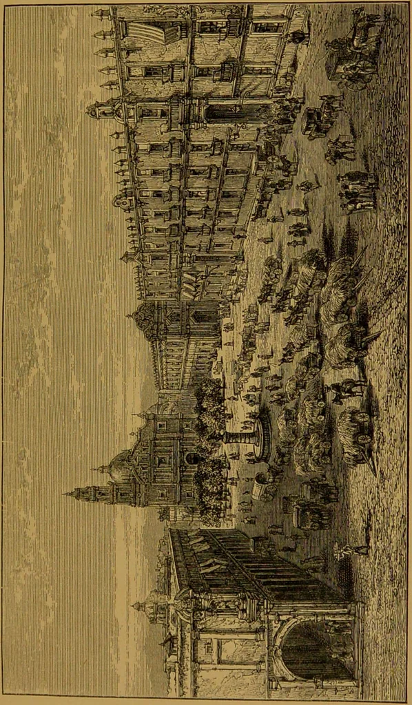 An illustration from Mexico to-day : a country with a great future, and a glance at the prehistoric remains and antiquities of the Montezumas / by Thomas Unett Brocklehurst ; with coloured plates and illustrations from sketches by the author., 1883, leaf 63