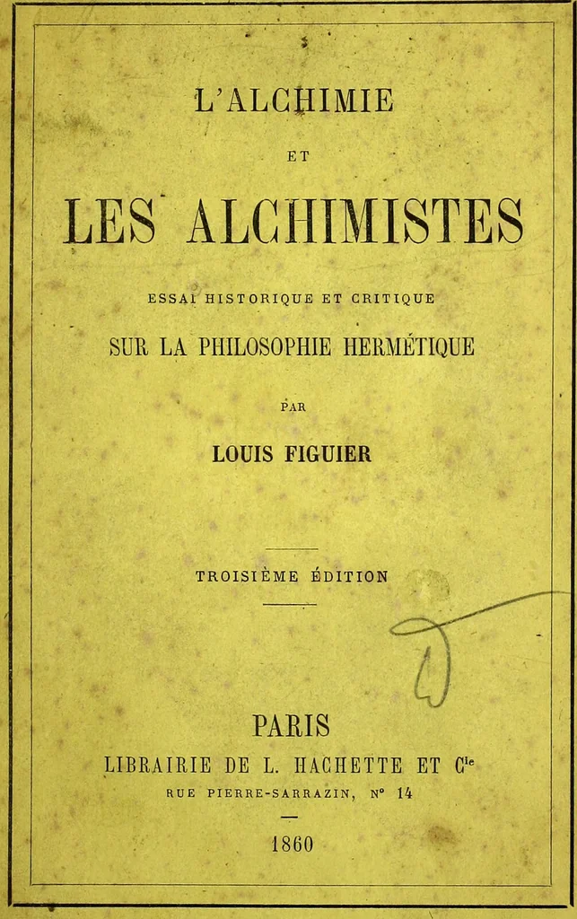 An illustration from L'alchimie et les alchimistes : ou, Essai historique et critique sur la philosophie hermétique / par Louis Figuier., 1854, leaf 5