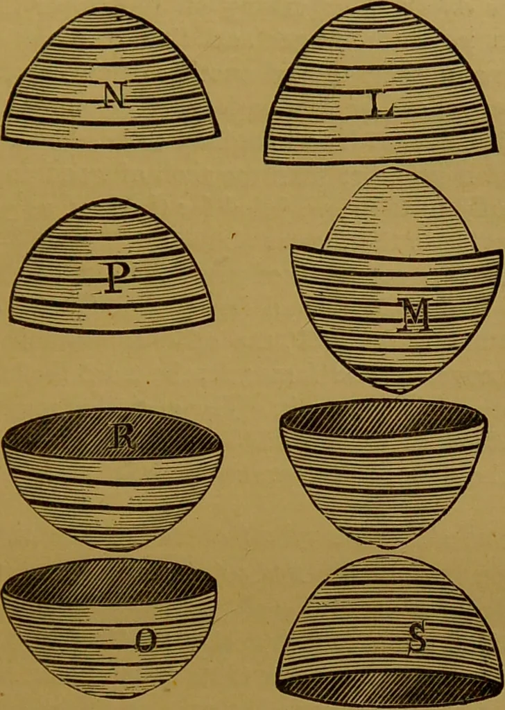 An illustration from Hocus pocus, or, The whole art of legerdemain in perfection : by which the meanest capacity may perform the whole art without a teacher together with the use of all the instruments belonging thereto to which is now added, abundance of new and rare inventions, the like never before in print, but much desired by many / written by Henry Dean., 1886, leaf 69