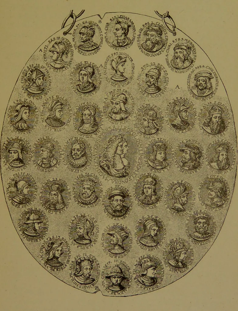 An illustration from In the pronaos of the temple of wisdom : containing the history of the true and the false Rosicrucians : with an introduction into the mysteries of the hermetic philosophy / Franz Hartmann., 1890, leaf 71