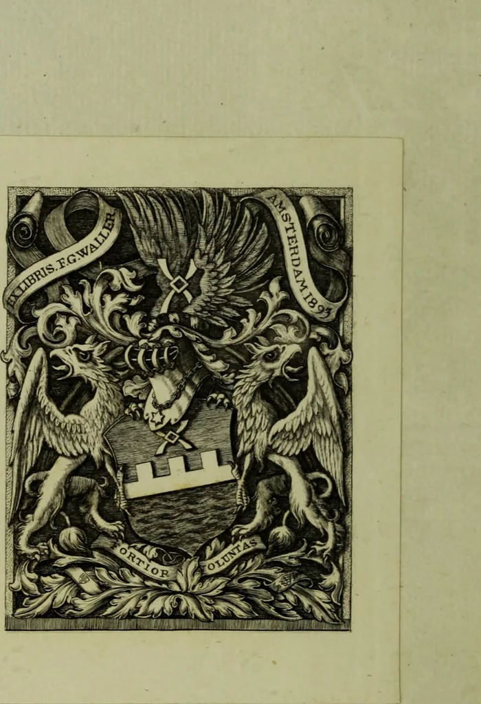 An illustration from Des marques des sorciers et de la réelle possession que le diable prend sur le corps des hommes : sur le subiect du proces de l'abominable & detestable sorcier Louys Gaufridy, prestre beneficié en l'eglise parrochiale des accoules de Marseille qui n'a guieres a esté executé à Aix par arrest de la cour de parlement de Prouence / par Iacqves Fontaine, Conseiller & medecin ordinaire du Roy, & premier professeur en son uniuersité de Bourbon en la ville d'Aix., 1865, leaf 2