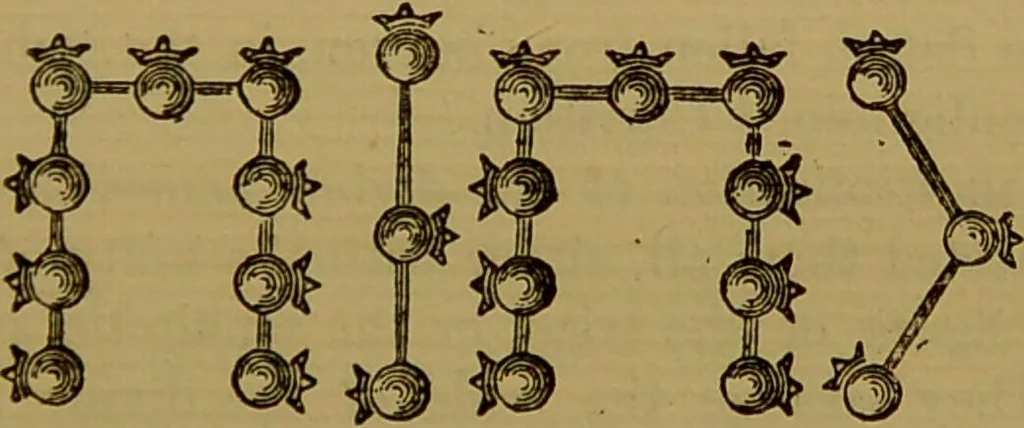 An illustration from Transcendental magic : its doctrine and ritual / by Eliphas Lévi [pseud.] ; a complete translation of "Dogme et rituel de la haute magie" with a biographical preface by Arthur Edward Waite., 1896, leaf 123