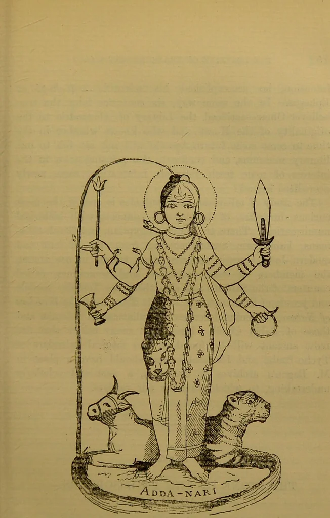 An illustration from Transcendental magic : its doctrine and ritual / by Eliphas Lévi [pseud.] ; a complete translation of "Dogme et rituel de la haute magie" with a biographical preface by Arthur Edward Waite., 1896, leaf 183