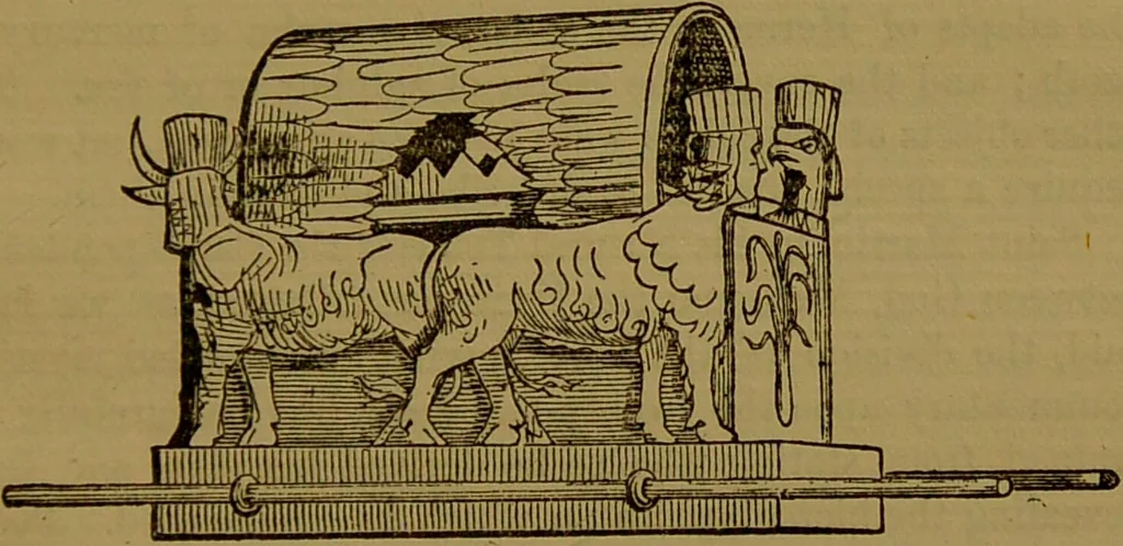 An illustration from Transcendental magic : its doctrine and ritual / by Eliphas Lévi [pseud.] ; a complete translation of "Dogme et rituel de la haute magie" with a biographical preface by Arthur Edward Waite., 1896, leaf 403
