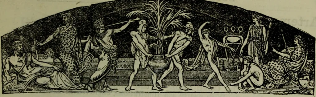 An illustration from Witch stories / collected by E. Lynn Linton., 1883, leaf 325