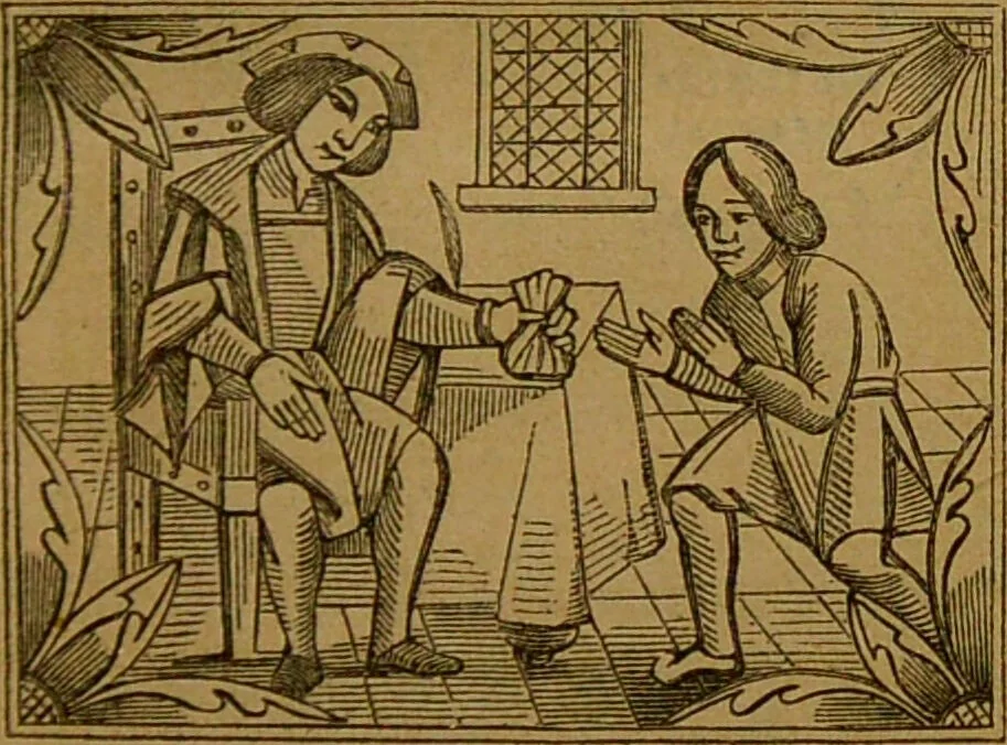 An illustration from Les secrets merveilleux de la magie naturelle du petit Albert : tirés de l'ouvrage latin intitulé: Alberti Parvi Lucii, Libellus de mirabilibus naturae arcanis, et d'autres ecrivains philosophes. Enrichis de figures mystérieuses, d'astrologie, physionomie, etc., etc., 1868, leaf 11