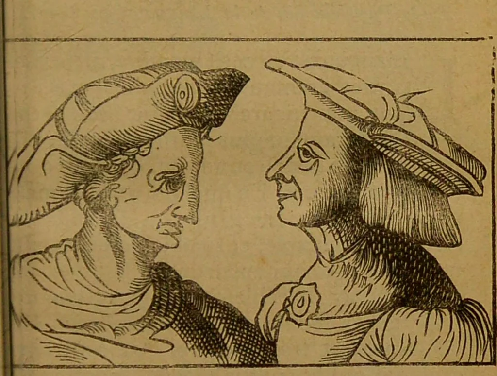 An illustration from Les secrets merveilleux de la magie naturelle du petit Albert : tirés de l'ouvrage latin intitulé: Alberti Parvi Lucii, Libellus de mirabilibus naturae arcanis, et d'autres ecrivains philosophes. Enrichis de figures mystérieuses, d'astrologie, physionomie, etc., etc., 1868, leaf 39