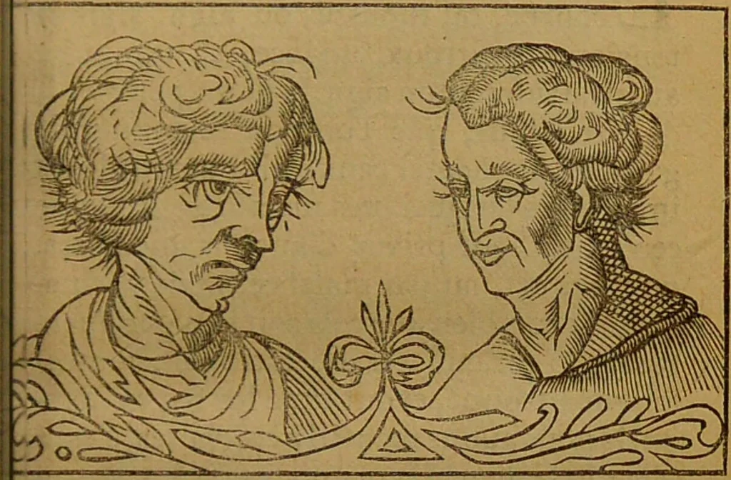 An illustration from Les secrets merveilleux de la magie naturelle du petit Albert : tirés de l'ouvrage latin intitulé: Alberti Parvi Lucii, Libellus de mirabilibus naturae arcanis, et d'autres ecrivains philosophes. Enrichis de figures mystérieuses, d'astrologie, physionomie, etc., etc., 1868, leaf 41