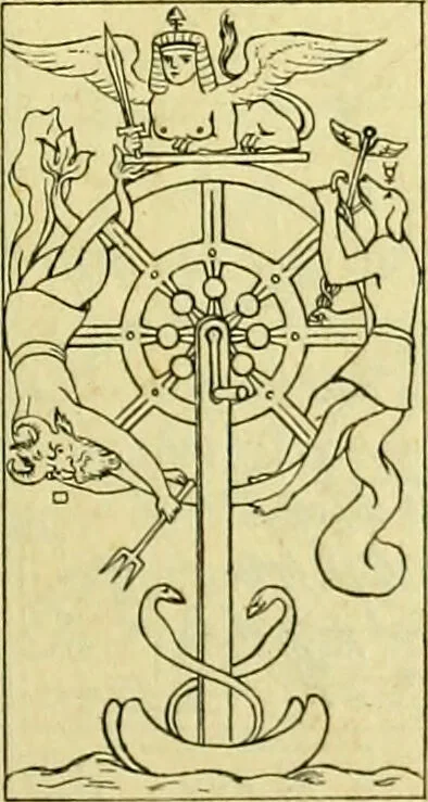 An illustration from Traité méthodique de science occulte / par Papus ; lettre-préface de Ad. Franck., 1891, leaf 1035