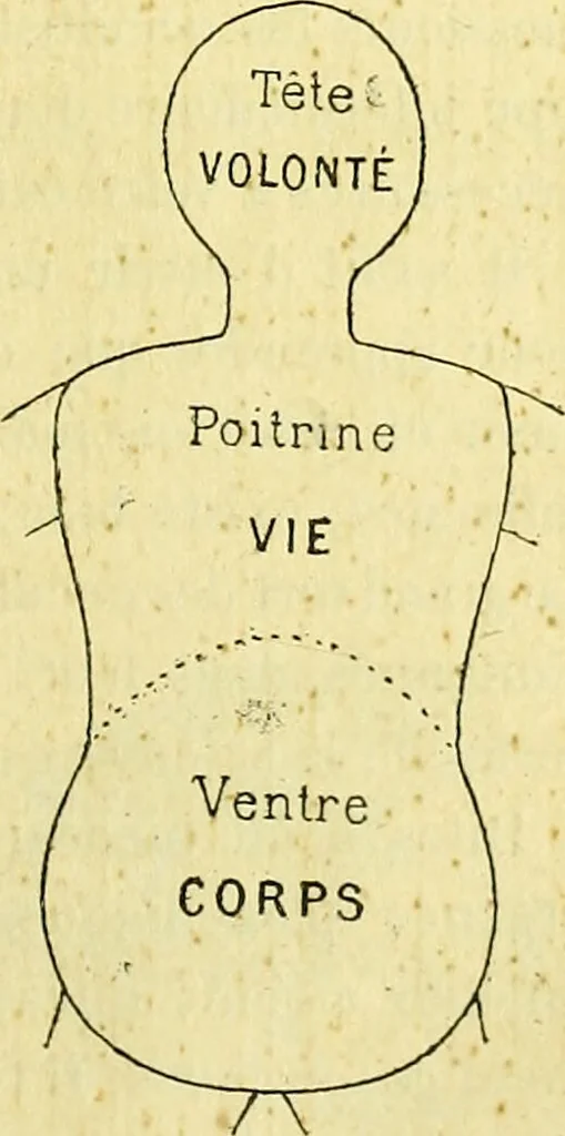 An illustration from Traité méthodique de science occulte / par Papus ; lettre-préface de Ad. Franck., 1891, leaf 233