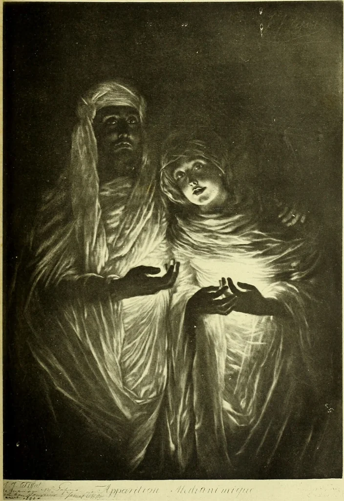 An illustration from Traité méthodique de science occulte / par Papus ; lettre-préface de Ad. Franck., 1891, leaf 369