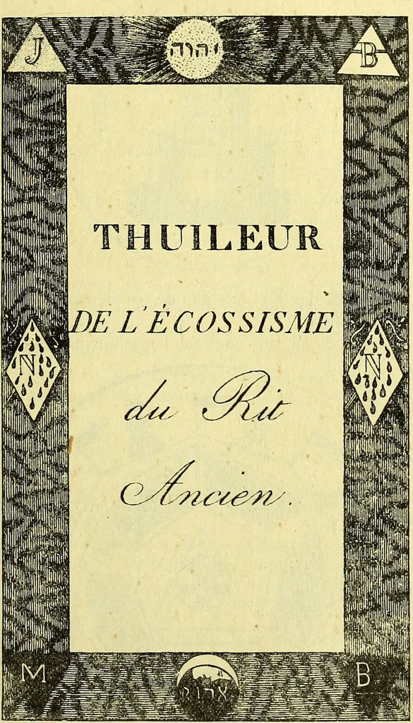 An illustration from Traité méthodique de science occulte / par Papus ; lettre-préface de Ad. Franck., 1891, leaf 759