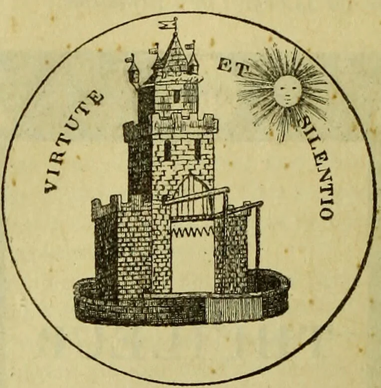 An illustration from Traité méthodique de science occulte / par Papus ; lettre-préface de Ad. Franck., 1891, leaf 760