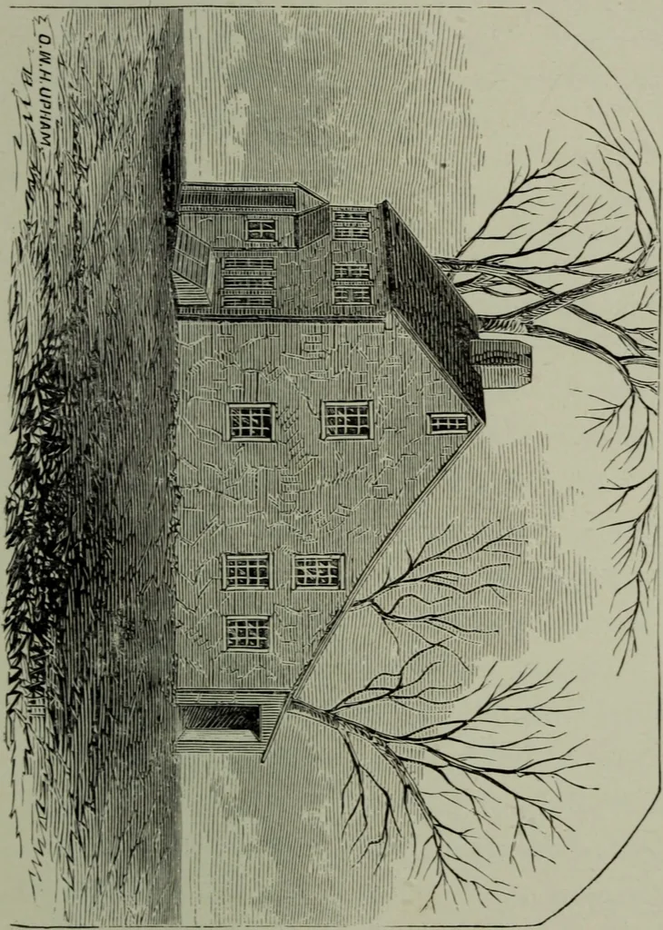 An illustration from Salem witchcraft in outline / by Caroline E. Upham., 1891, leaf 99