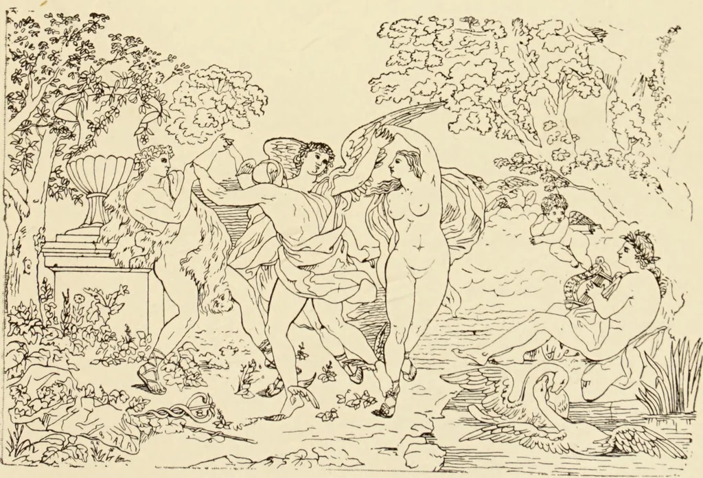 An illustration from The symbolical language of ancient art and mythology : an inquiry / by Richard Payne Knight., 1892, leaf 105