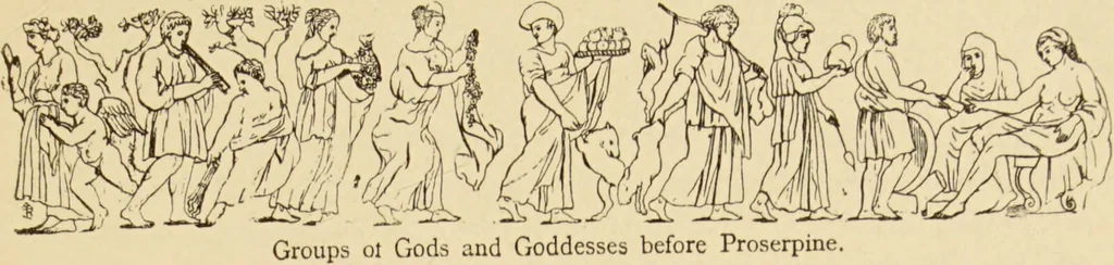 An illustration from The symbolical language of ancient art and mythology : an inquiry / by Richard Payne Knight., 1892, leaf 11