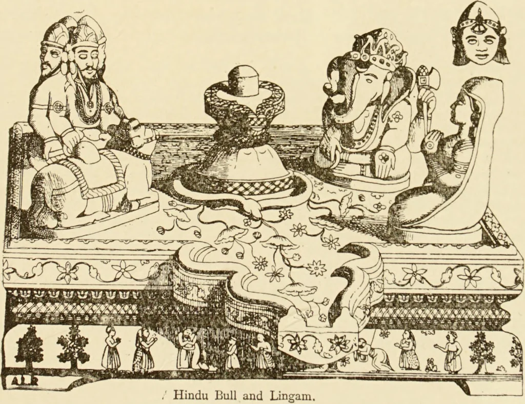 An illustration from The symbolical language of ancient art and mythology : an inquiry / by Richard Payne Knight., 1892, leaf 137