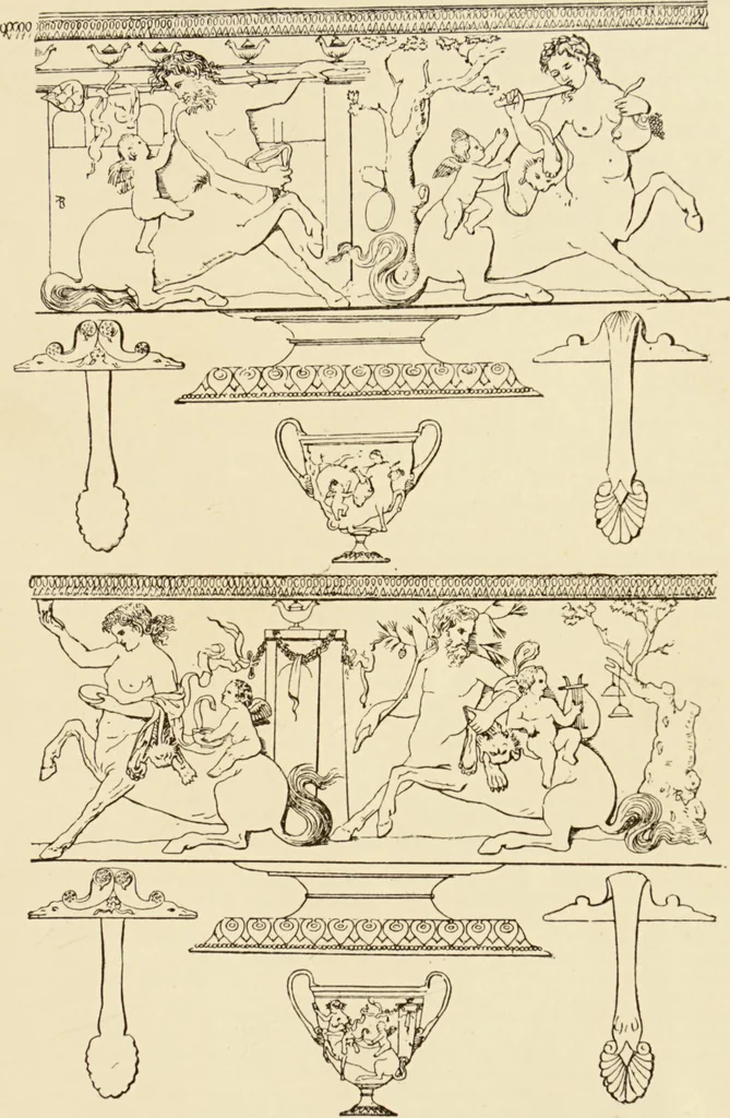 An illustration from The symbolical language of ancient art and mythology : an inquiry / by Richard Payne Knight., 1892, leaf 167