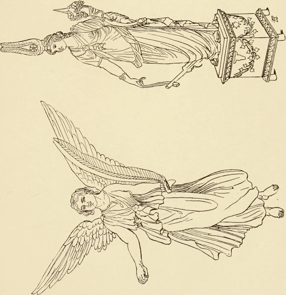 An illustration from The symbolical language of ancient art and mythology : an inquiry / by Richard Payne Knight., 1892, leaf 177