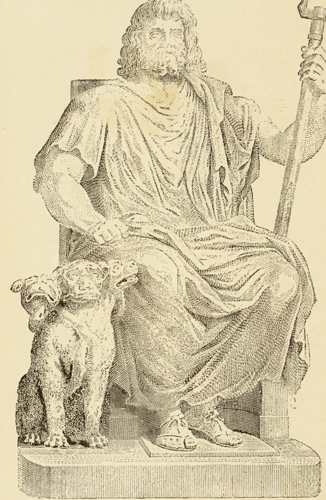 An illustration from The symbolical language of ancient art and mythology : an inquiry / by Richard Payne Knight., 1892, leaf 218