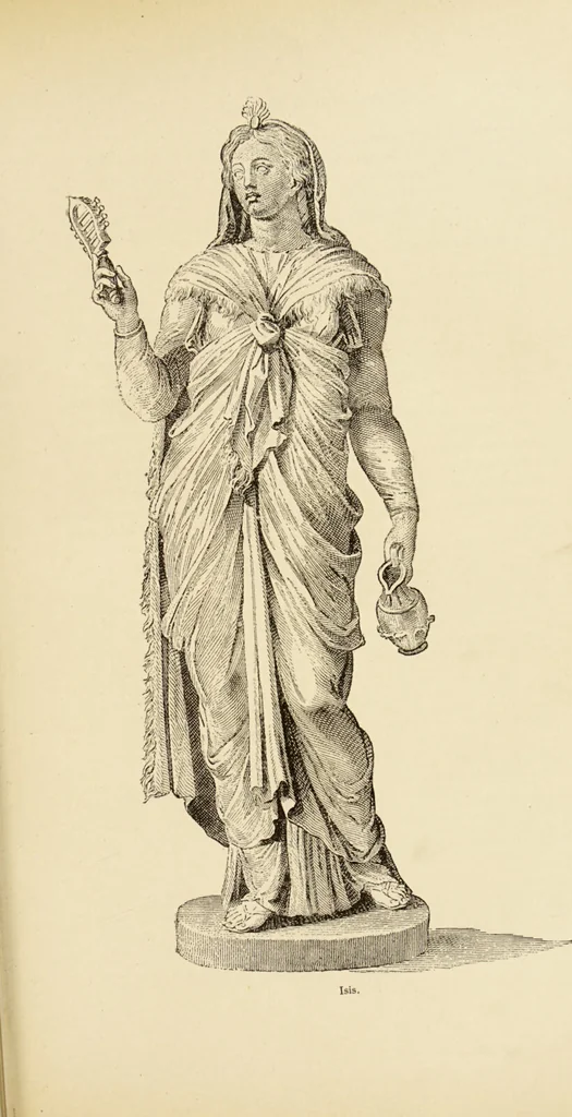 An illustration from The symbolical language of ancient art and mythology : an inquiry / by Richard Payne Knight., 1892, leaf 233
