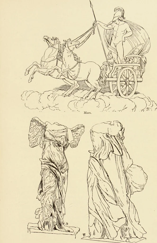 An illustration from The symbolical language of ancient art and mythology : an inquiry / by Richard Payne Knight., 1892, leaf 249