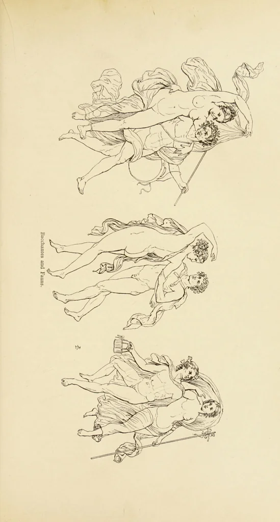 An illustration from The symbolical language of ancient art and mythology : an inquiry / by Richard Payne Knight., 1892, leaf 279