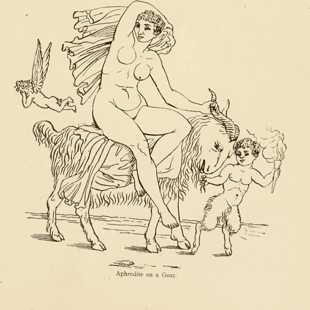 An illustration from The symbolical language of ancient art and mythology : an inquiry / by Richard Payne Knight., 1892, leaf 287