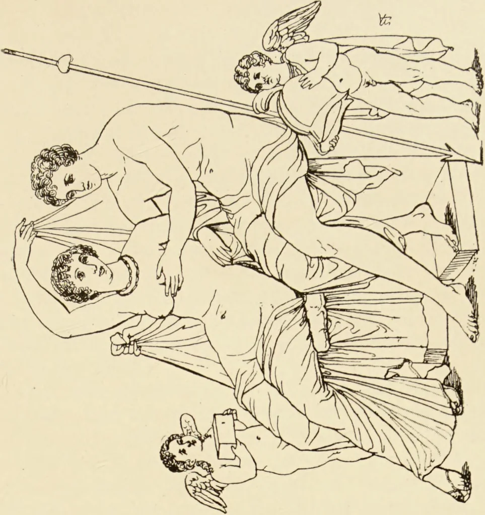 An illustration from The symbolical language of ancient art and mythology : an inquiry / by Richard Payne Knight., 1892, leaf 297
