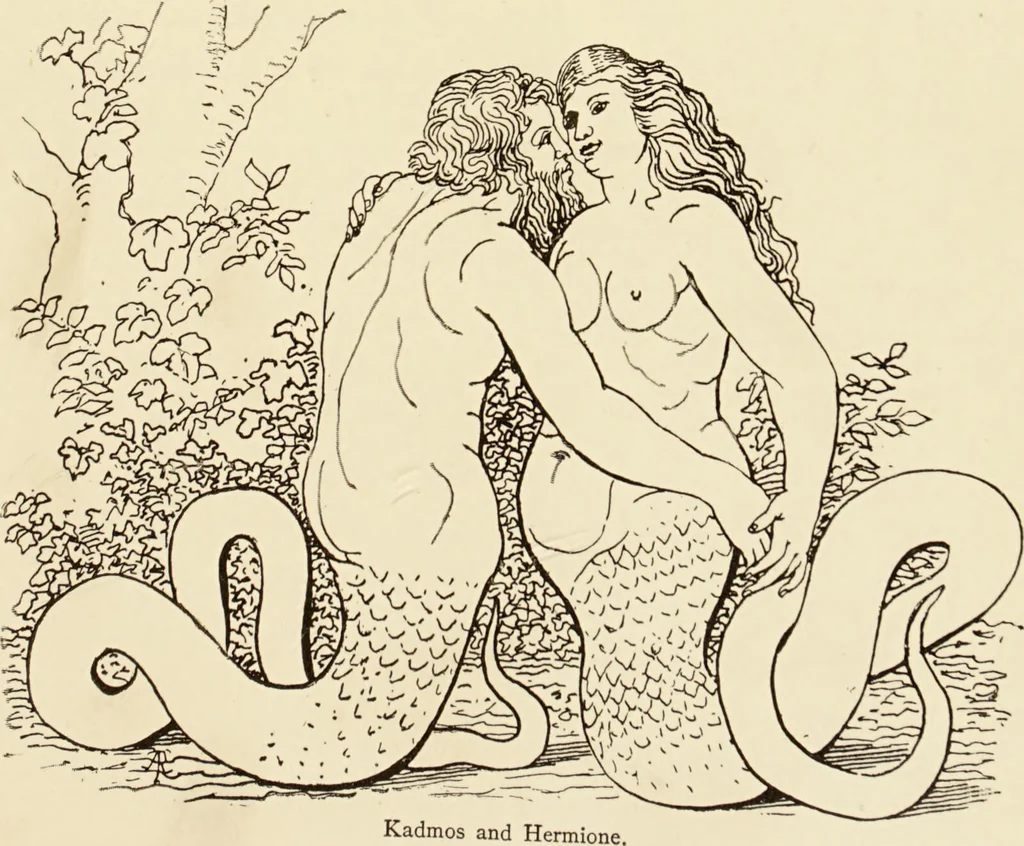An illustration from The symbolical language of ancient art and mythology : an inquiry / by Richard Payne Knight., 1892, leaf 303
