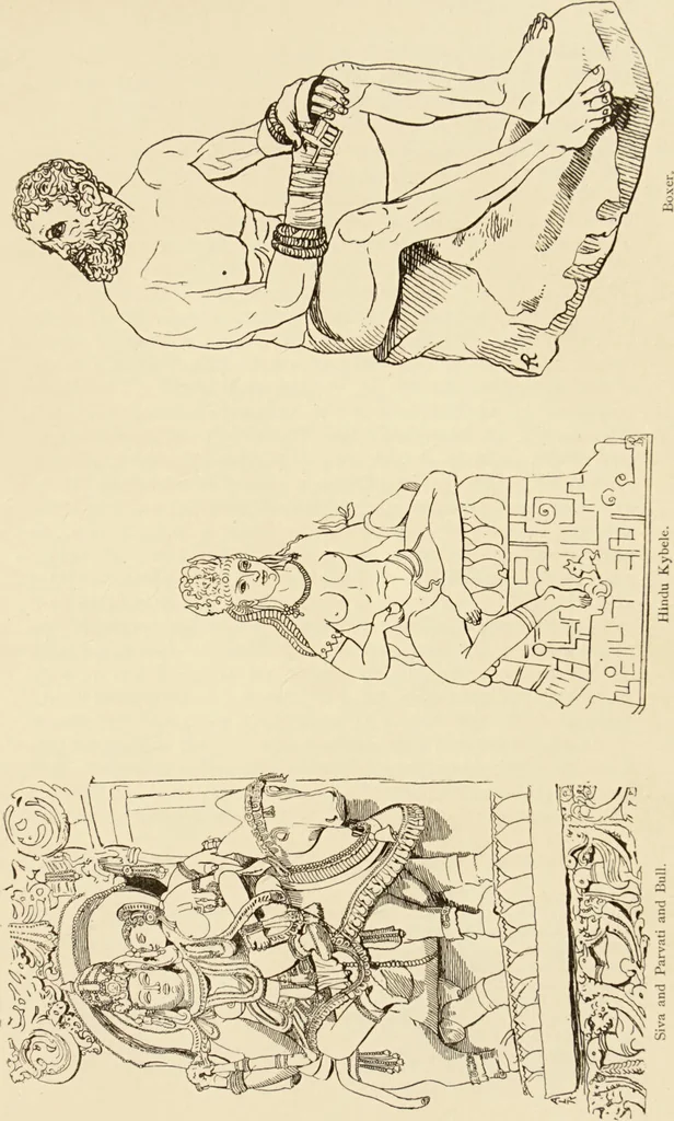 An illustration from The symbolical language of ancient art and mythology : an inquiry / by Richard Payne Knight., 1892, leaf 307