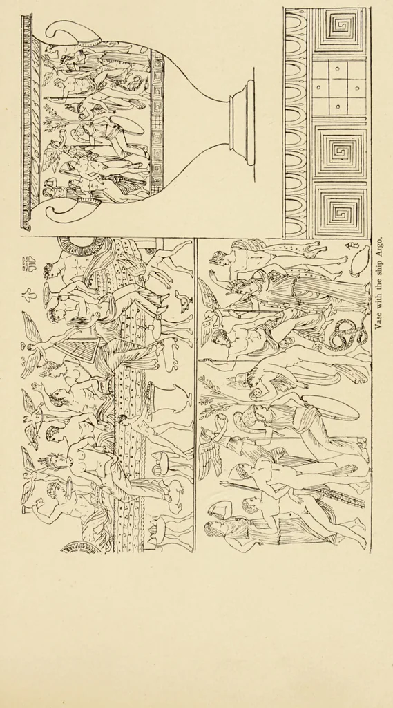 An illustration from The symbolical language of ancient art and mythology : an inquiry / by Richard Payne Knight., 1892, leaf 337