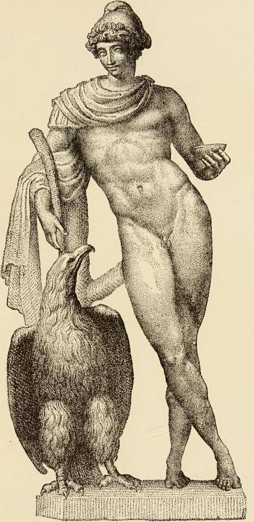 An illustration from The symbolical language of ancient art and mythology : an inquiry / by Richard Payne Knight., 1892, leaf 357