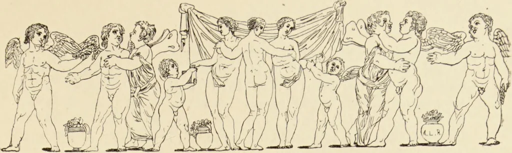 An illustration from The symbolical language of ancient art and mythology : an inquiry / by Richard Payne Knight., 1892, leaf 363