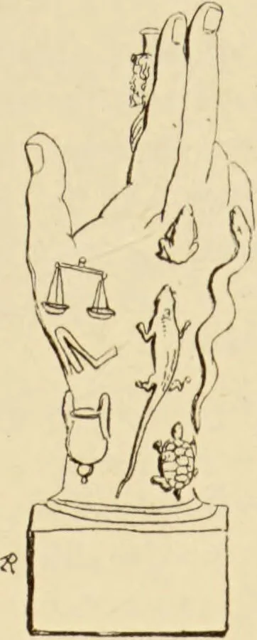 An illustration from The symbolical language of ancient art and mythology : an inquiry / by Richard Payne Knight., 1892, leaf 421