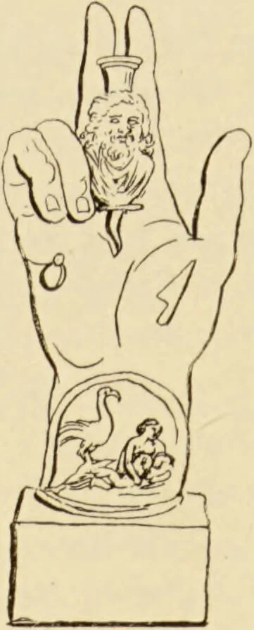 An illustration from The symbolical language of ancient art and mythology : an inquiry / by Richard Payne Knight., 1892, leaf 421