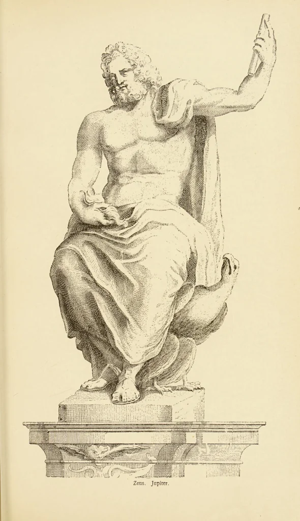 An illustration from The symbolical language of ancient art and mythology : an inquiry / by Richard Payne Knight., 1892, leaf 67
