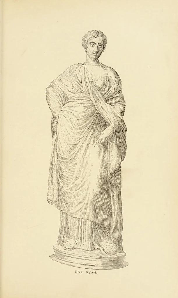 An illustration from The symbolical language of ancient art and mythology : an inquiry / by Richard Payne Knight., 1892, leaf 73