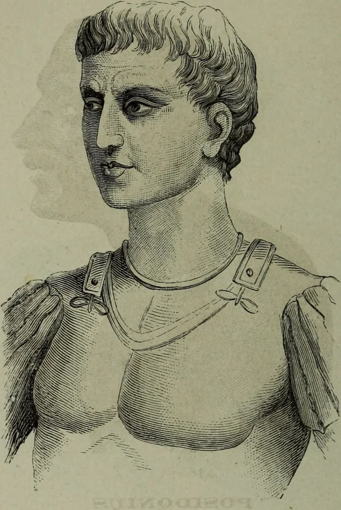 An illustration from La tête humaine : études de phrénologie et de physiognomonie appliquées aux personnages célèbres de l'antiquité et des temps modernes : avec 75 figures intercalées dans le texte / par Charles Rouvin., 1877, leaf 140