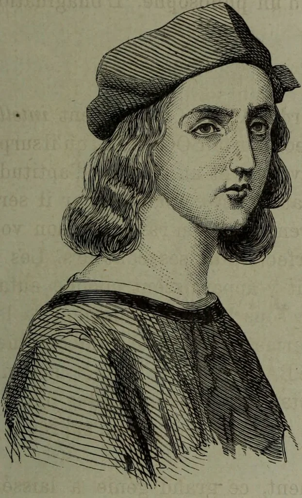 An illustration from La tête humaine : études de phrénologie et de physiognomonie appliquées aux personnages célèbres de l'antiquité et des temps modernes : avec 75 figures intercalées dans le texte / par Charles Rouvin., 1877, leaf 147
