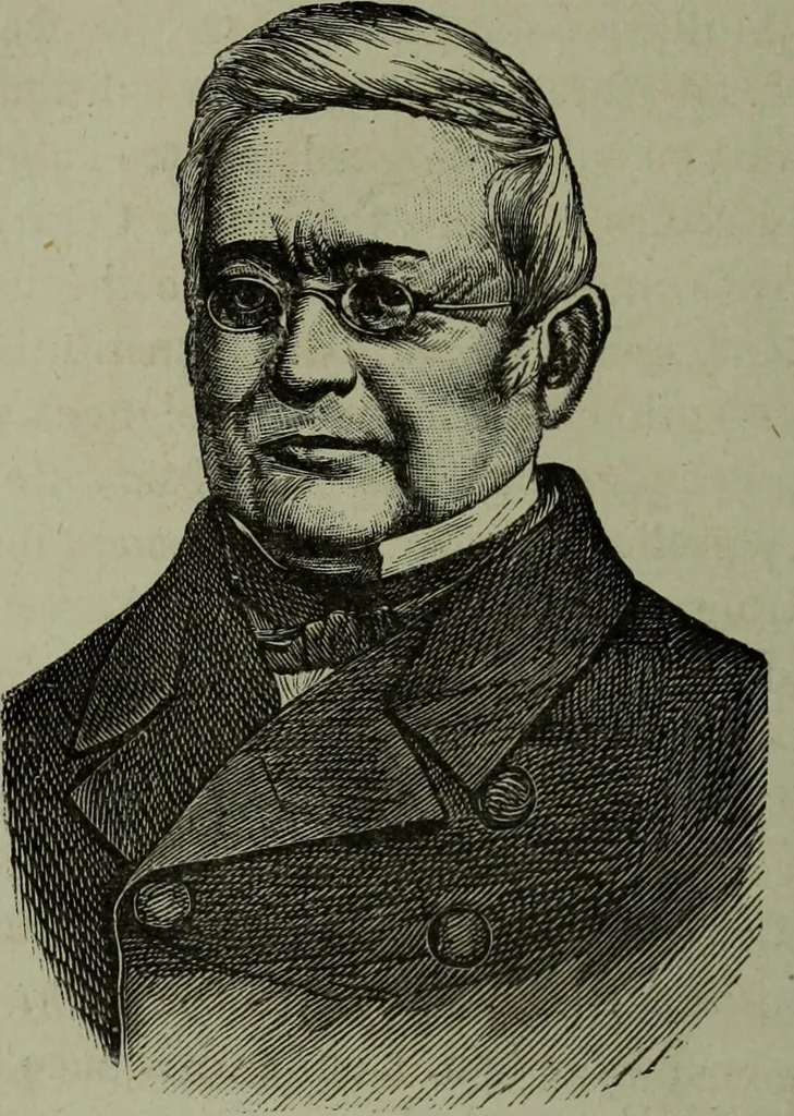 An illustration from La tête humaine : études de phrénologie et de physiognomonie appliquées aux personnages célèbres de l'antiquité et des temps modernes : avec 75 figures intercalées dans le texte / par Charles Rouvin., 1877, leaf 224