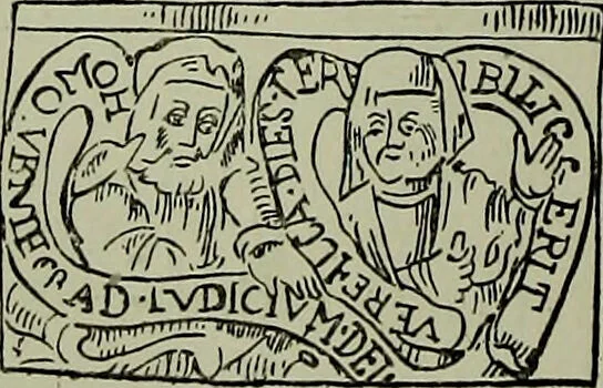 An illustration from Nicholas Flammel : his exposition of the hieroglyphical figures which he caused to be painted upon an arch in St. Innocents church yard in Paris : concerning both the theory and practice of the philosophers stone / faithfully and religiously done into English out of the French copy, by Eirenaeus Orandus., 1890, leaf 46