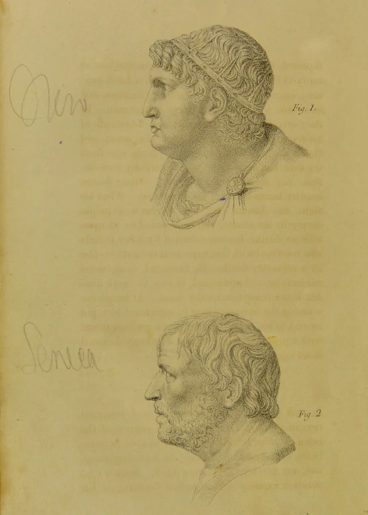 An illustration from Phrenology, in connexion with the study of physiognomy / by G. Spurzheim., 1826, leaf 102