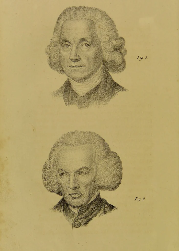 An illustration from Phrenology, in connexion with the study of physiognomy / by G. Spurzheim., 1826, leaf 158